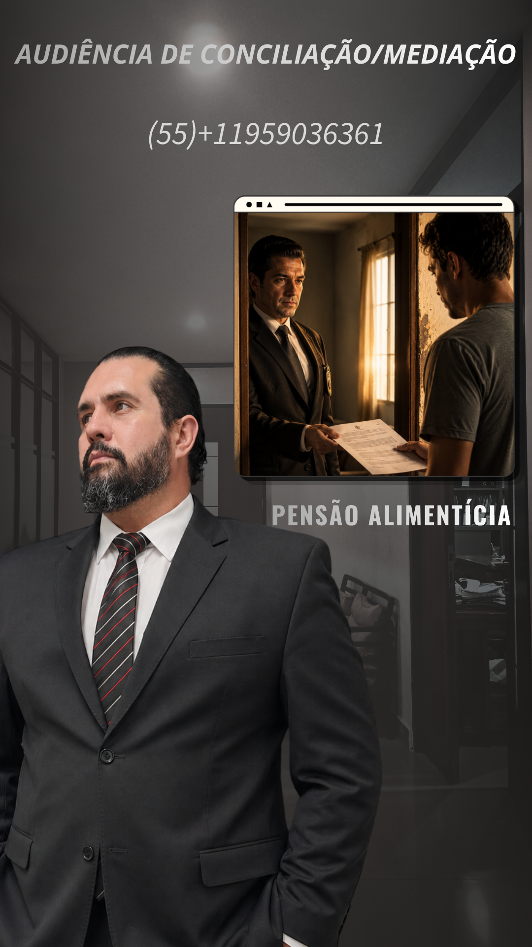 Audiência de conciliação mediação